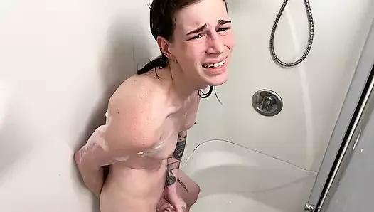 TSZZ - Trans Girl Showers and Cums