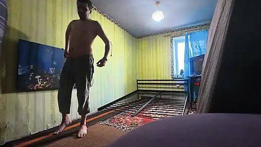 Hinter den kulissen, ungeschnitten. Wir bauen ein neues sexbett