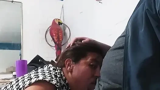 This little slut likes having sex at my mother-in-law's house.