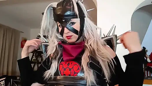 Мэлис Ласкает Анус Доктора Дума Своим Ртом