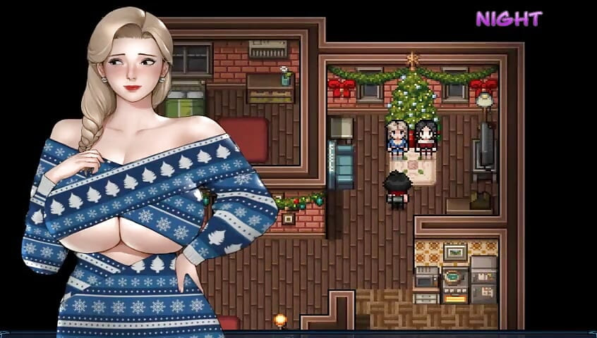 Zombie Retreat 2 - Part 92 Holiday Xmas Threesome! by Loveskysan69