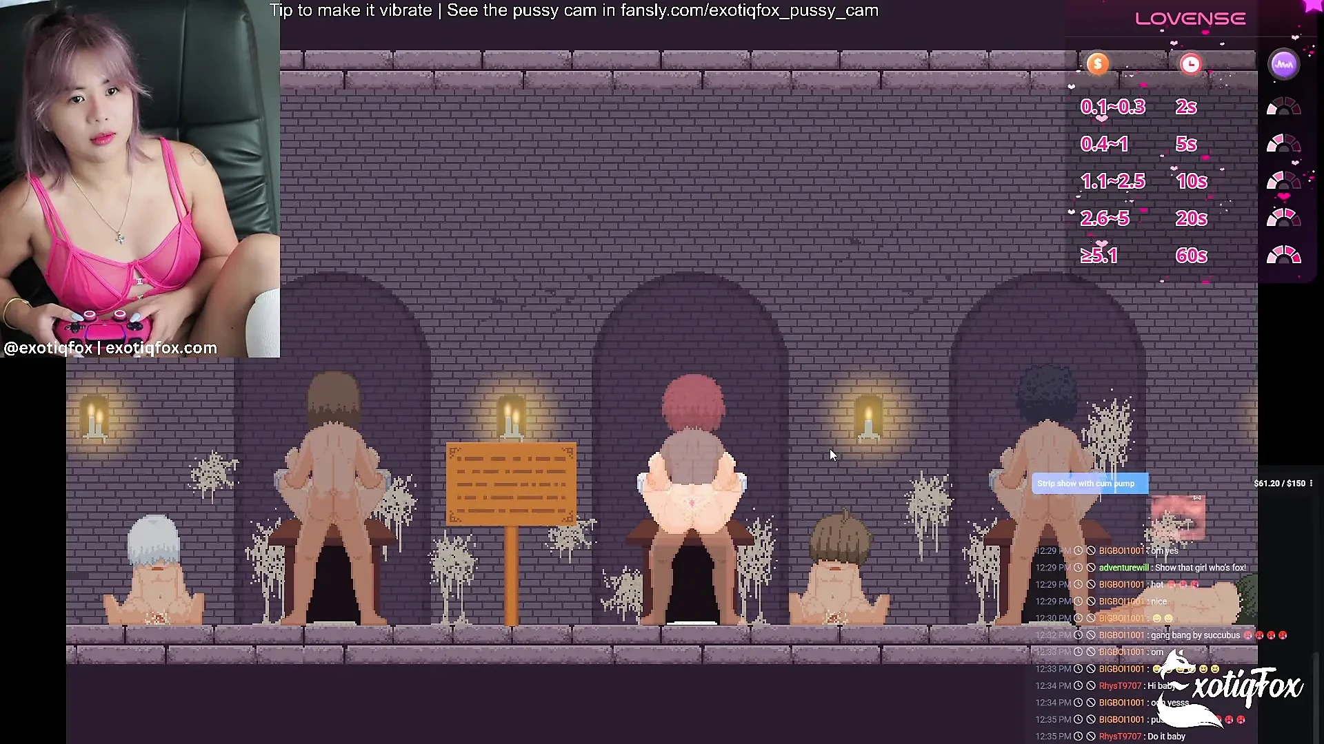 Kontol Pelacur Lapar! Castle of tempation bagian 1 exotiqfox gadis gamer lagi asik masurbasi
