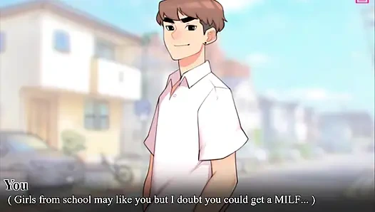 Komşunun orta yaşlı seksi kadın onu hamile bıraktığına inanamıyorum