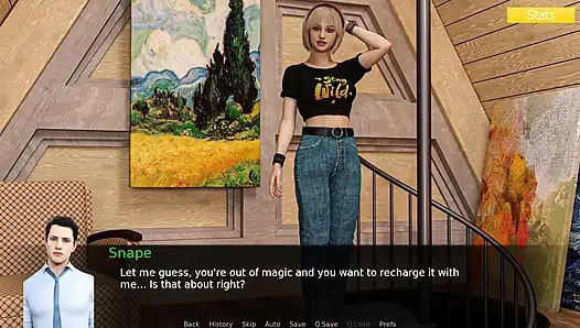 Rosewater manor: büyük yaraklı bir adam sıkı amcıklı bir cadıyı sikiyor, çok tutkulu seks bölüm 5