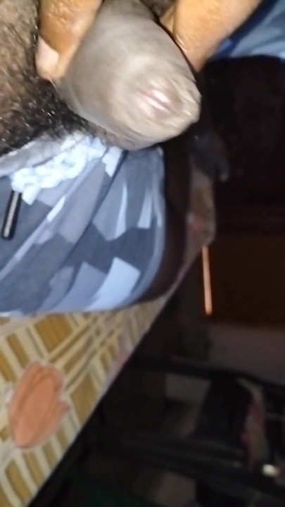 Jaw-dropping moment from "Horny Indian guy masturbation lonely big cock"