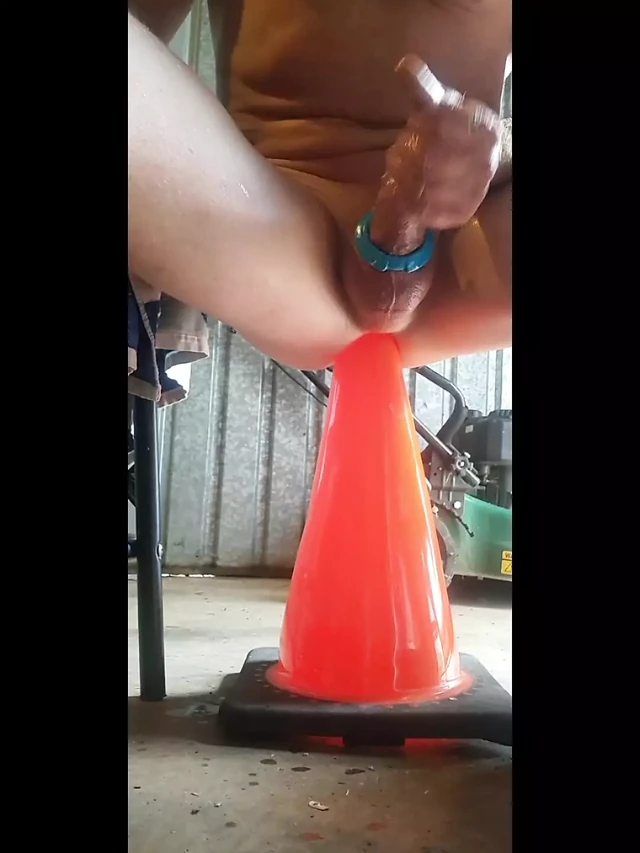 Getting my ass filled with objects