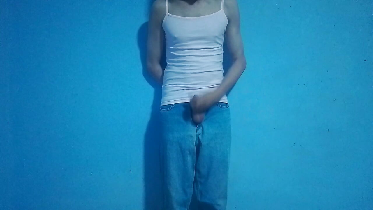 Shows his penis under his trousers