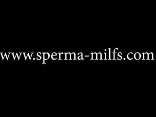 Orgie de sperme et de creampie avec de gros seins - MILF Sidney Dark - 20717