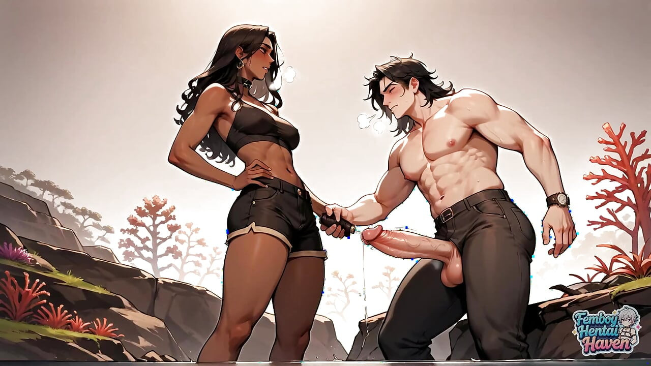 トランスヴェスタイトの自然の抱擁におけるアナル崇拝は、特別なXXX体験です!