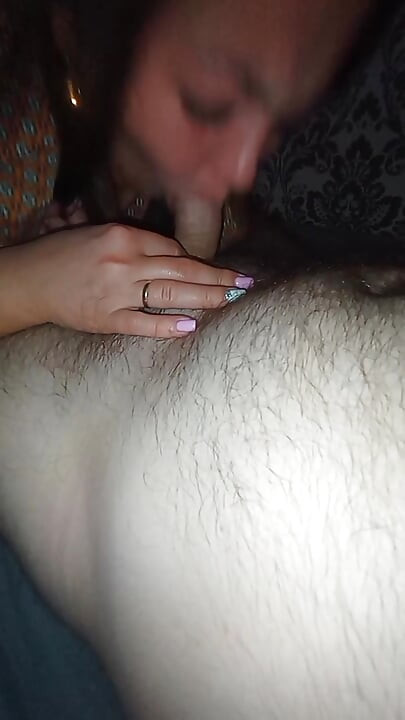 Slut wife sucked a family friend