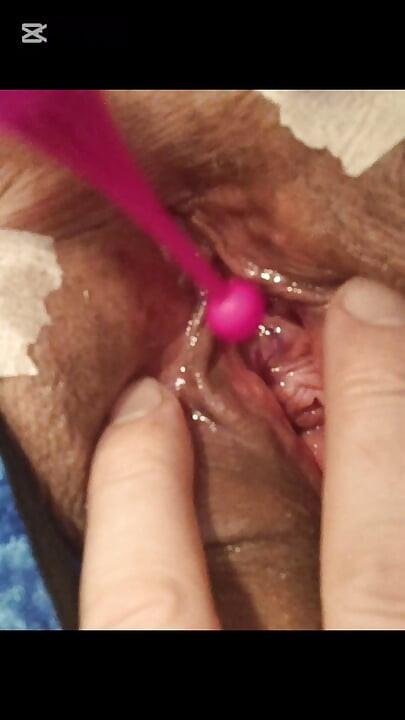 Pink clitoral toy