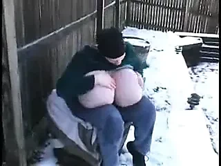 Keisha Evans Jiggling her huge fake boobs