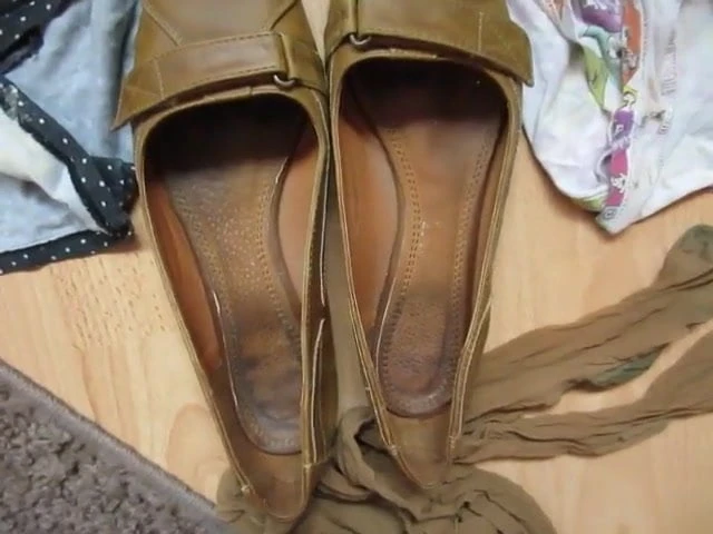 Cum shoes and clothing