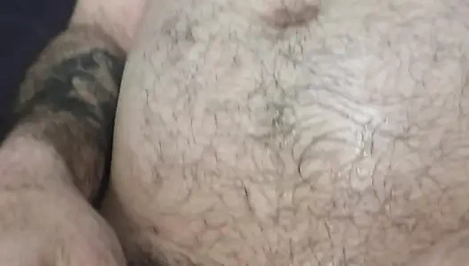 While I jerk off she puts her fingers up my ass