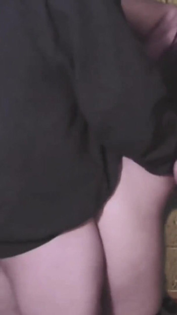 Emotional moment from "He fucks his girlfriend in the middle of the street! - public sex!! Part 2"