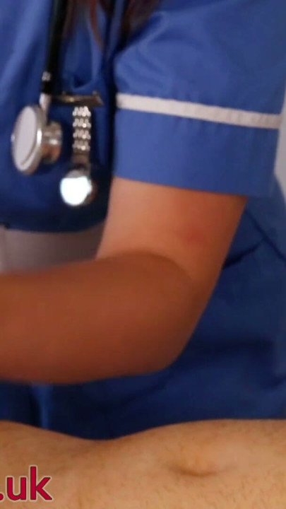 Nurse Greene Gives Her Patient An Oily Handjob | Clip 1