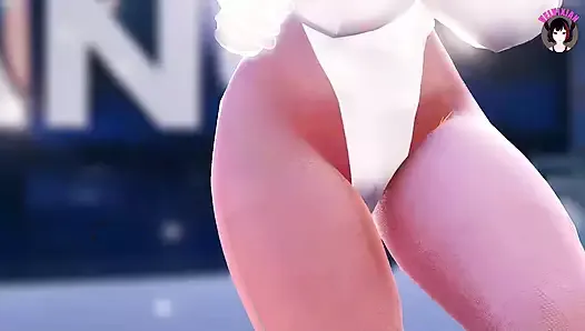Sexy MILF With Huge Tits In Sexy Bunny Suit Dancing (3D HENTAI)