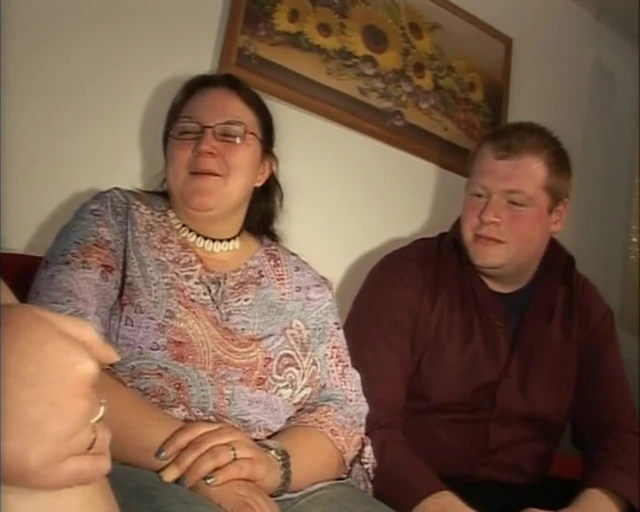 Swinger fuck with a fat German housewife in heat and the amazing Simones