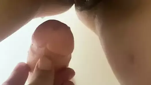 First time trying a dildo