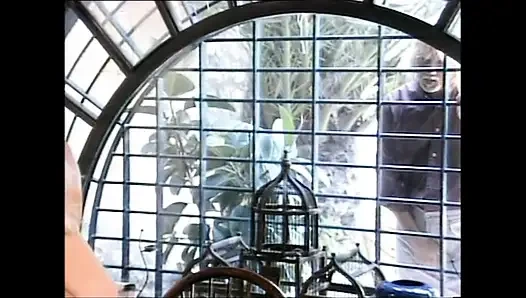 Two Beautiful Teens First Masturbate Then Get Fucked and Cummed on by Huge Mature Cock