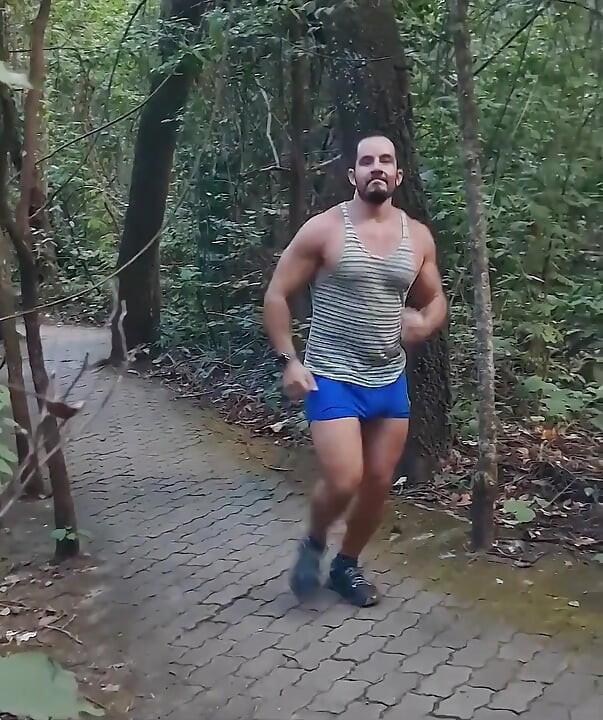 Sucked a Huge Cock Out in the Woods