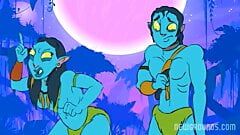 Gorący seks na'vi - awatar animacji
