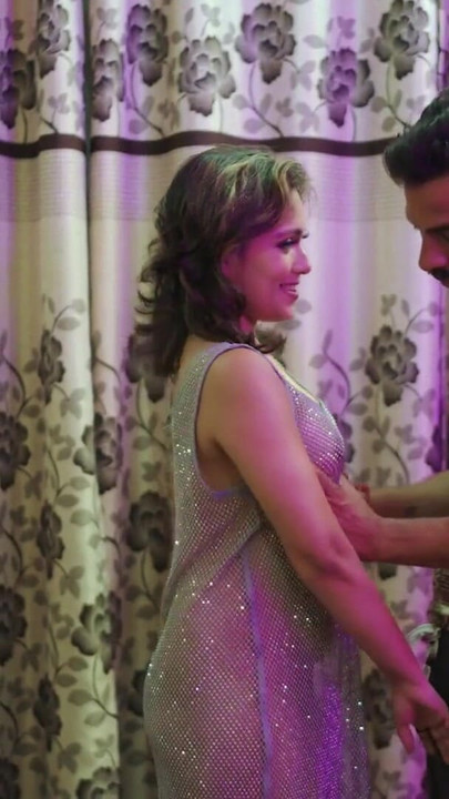 Captivating moment from "Beautiful Indian wife is encouraging her husband to have sex by changing clothes"