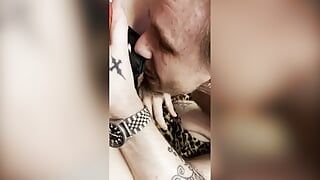 Pussy licking and clit play