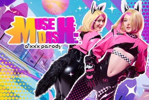 Vrcosplayx thea summers sebagai bikin rin si muse dash menggoda berniat untuk ngentot sama kamu