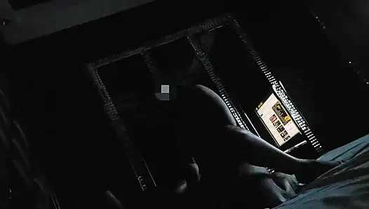 I fuck her very hard in motel room with background music