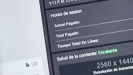 The neighbor at home