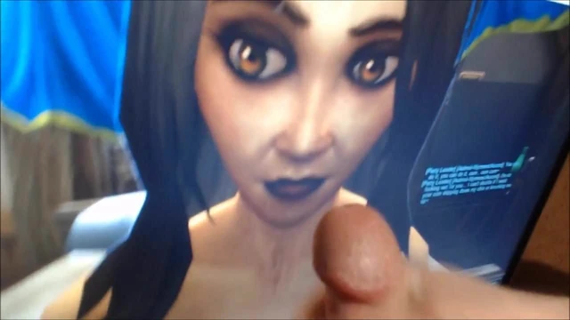 Annie gives me an In-game Facial!