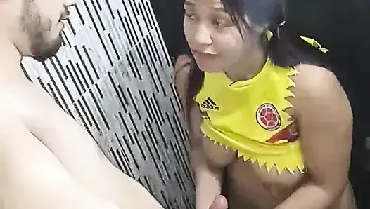 18 year old brunette big saggy tits from New York United States fucking her stepbrother's big dick part 6