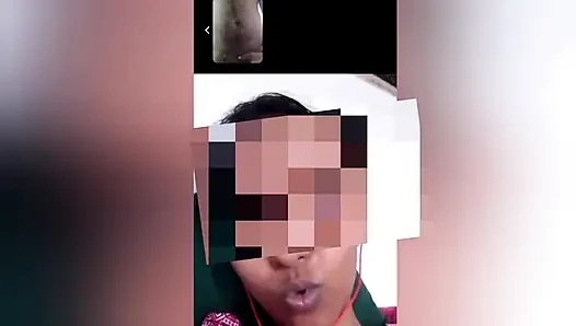 Video call sex Indian wife bhabhi ji ka mu me lena bhabhi