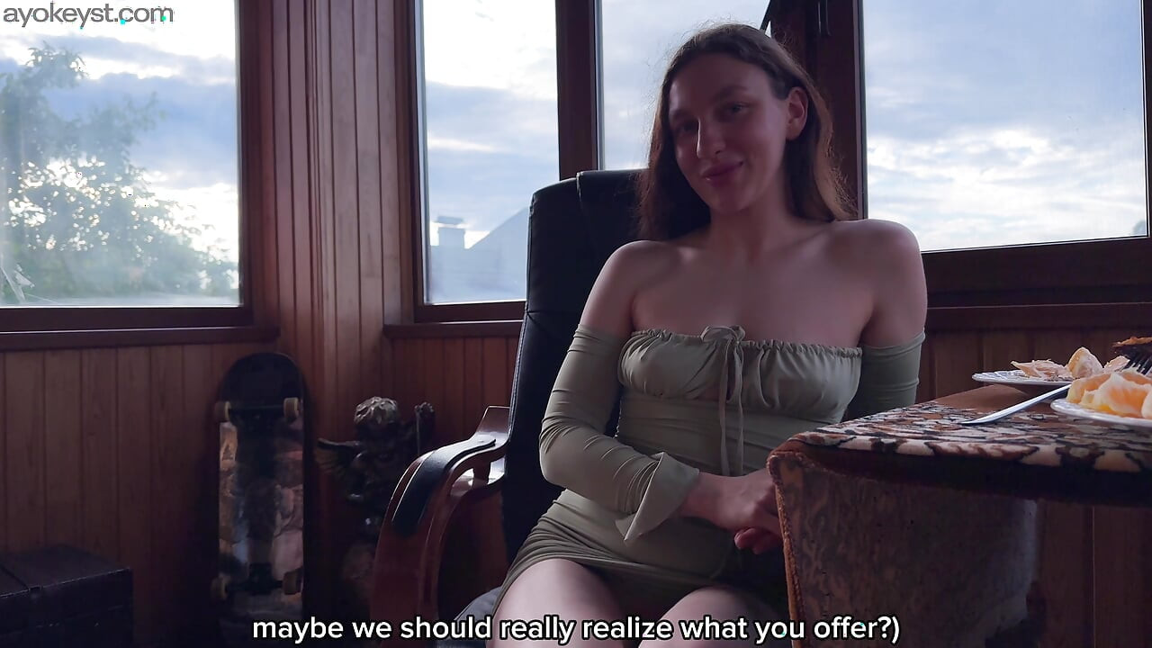I Invited an Old Friend to Dinner... The Best Anal in My Life. With conversations, POV
