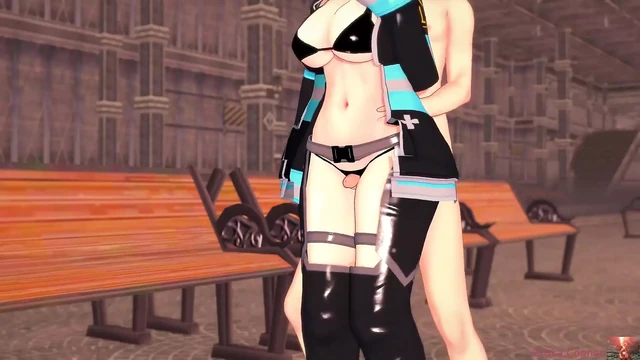 Fiery Servicing Unleashes a Hot Stream When This Smokin' Cosplayer Takes Control