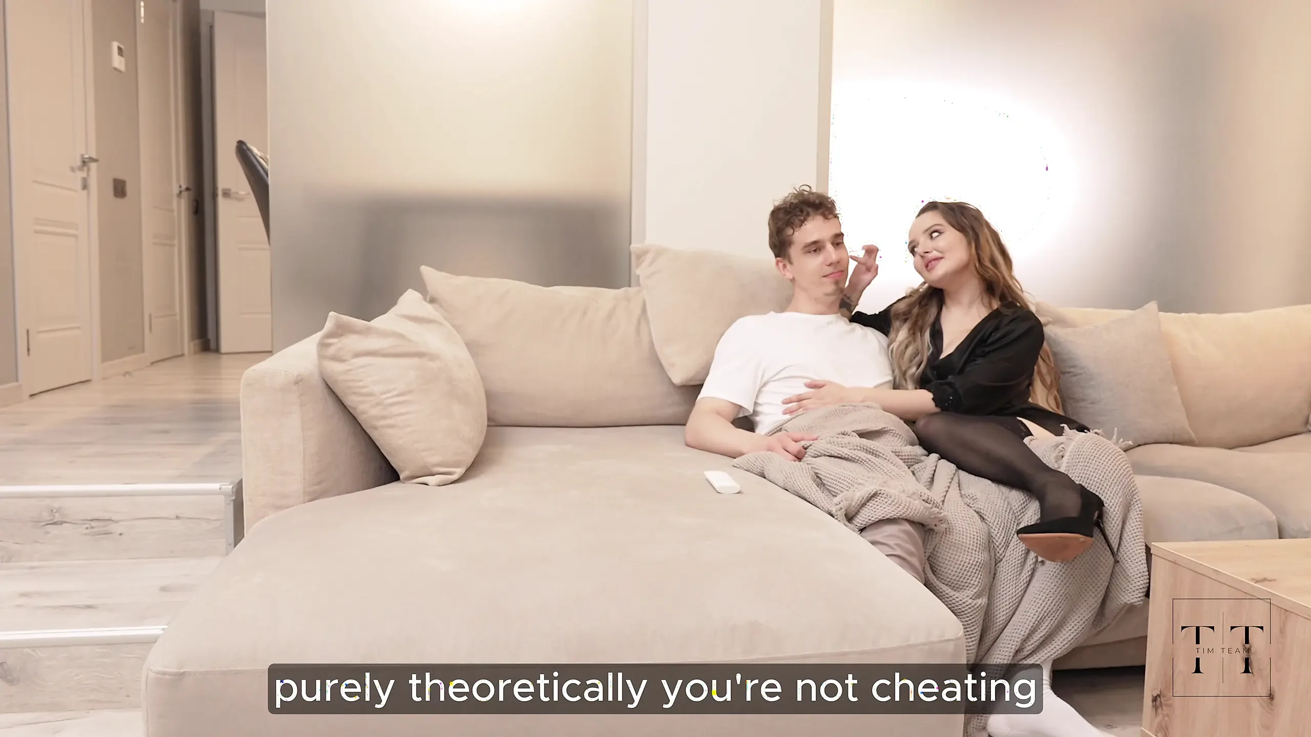 My Friend Came To The Movie Night, But Plans Changed. 4K HD Tim Team