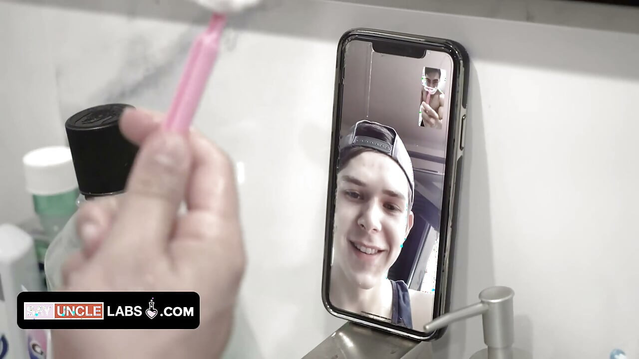 Innocent virgin boy meet his online lover and lets him spread his butt cheeks for a first time