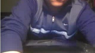 Straight guys feet on webcam #574
