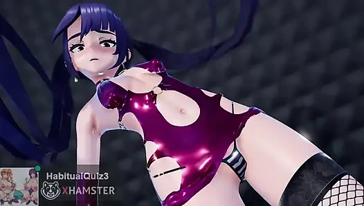Bodyconmona Gimmegimme 3D хентай секс, сперма, анал, Ntr неверная жена хочет гэнгбэнг, косплей милфы, 3D хентай