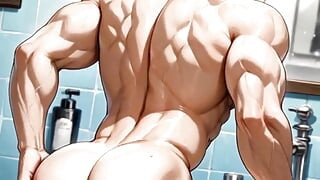 Fucking the Rookie's Little Ass for the Whole Rugby Team