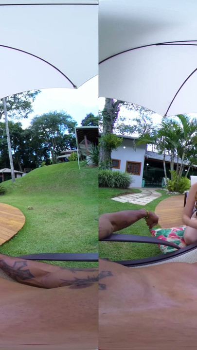I Catch Her Sunbathing Naked & Fuck Her - Virtual Real Porn | Clip 1