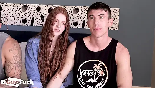 Real Life Couple Try Bi-sex with Latino King