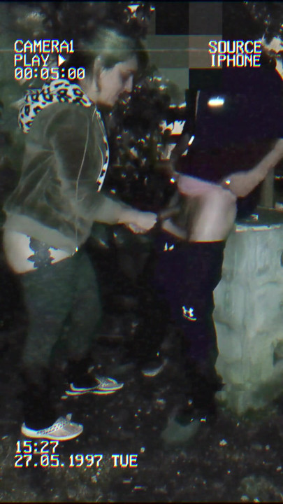 Must-share moment from "HOTWIFE sucks my cock in the street and the police catches us."