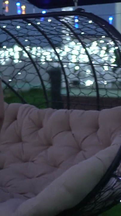 Stepsister got excited on the swing | Clip 3