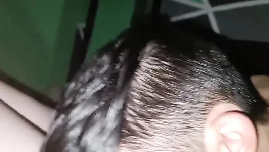 MY STEPBROTHER LOSES THE BET AND IT'S HIS TURN TO LICK MY PINK PUSSY
