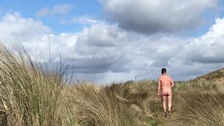 Nudist at beach April 2019