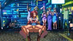 King of Fighters XIII hentai Kensou VS Athena
