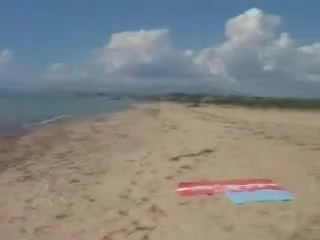 Italian At the beach by the sea