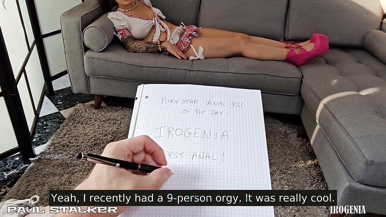 Intervju och förberedelser för första anala Irogenia